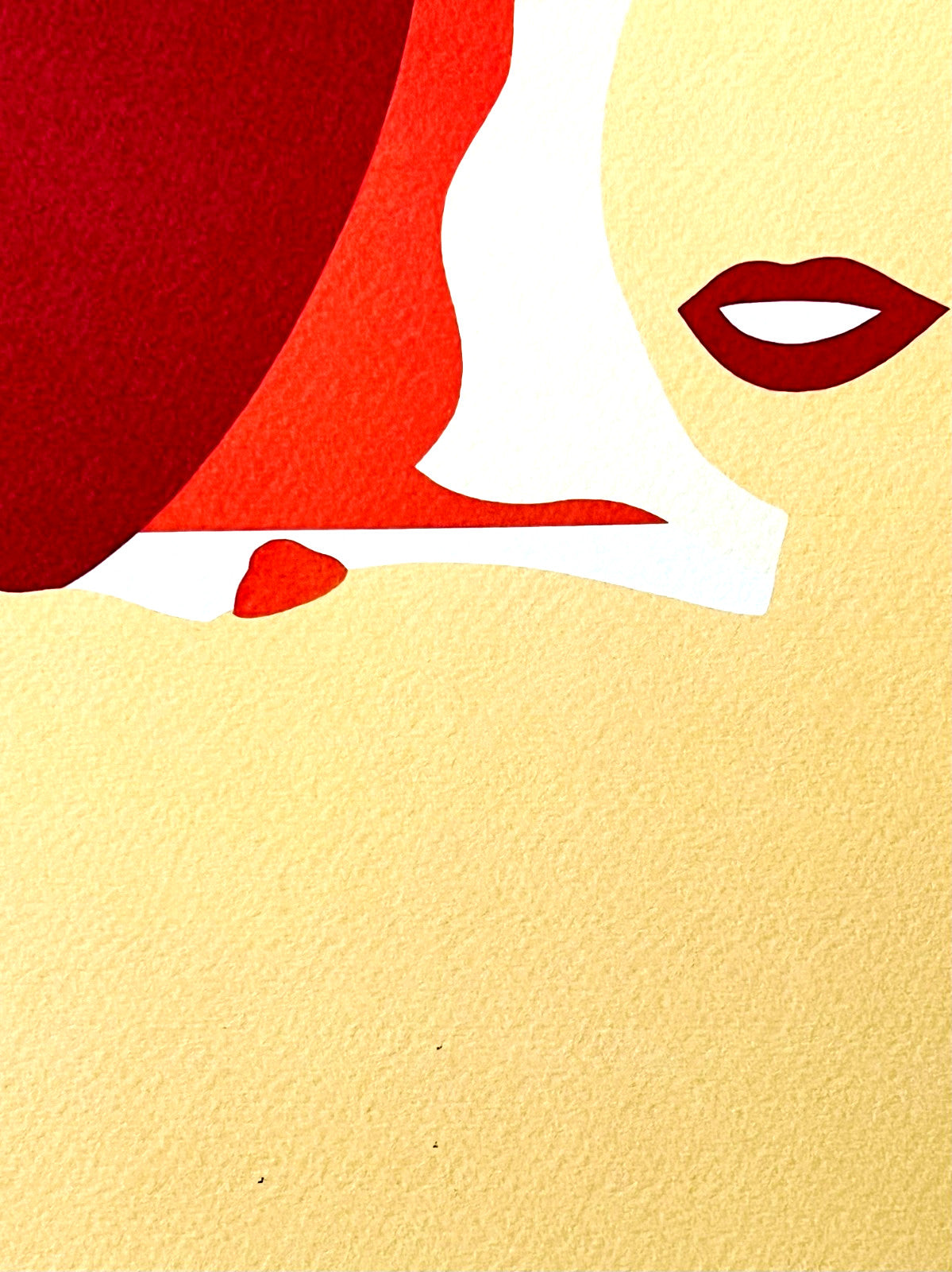 Tom Wesselmann Lithograph Signed COA Numbered in Pencil Crayon
