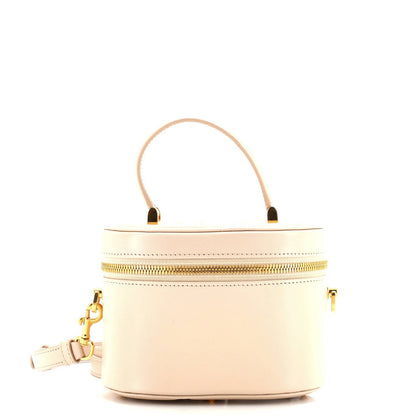 Christian Dior Cd Signature Vanity Case Leather Small