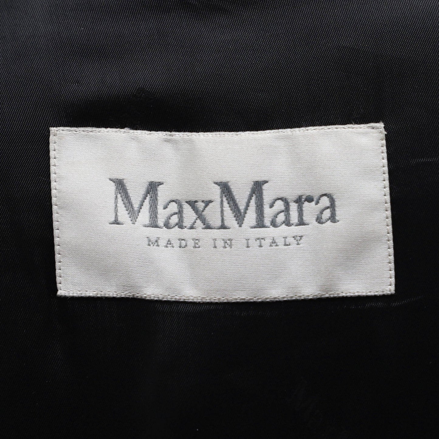 Max Mara Women'S Two Pocket Double Breasted Coat Alpaca Blend