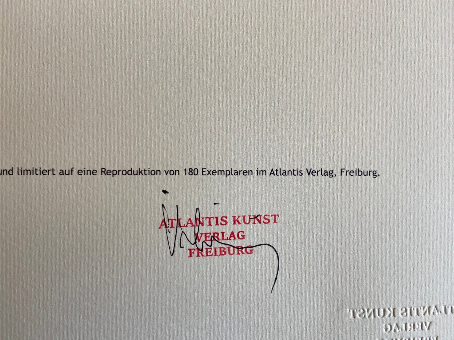 Sonia Delaunay Lithograph Coa Signed In Pen Numbered