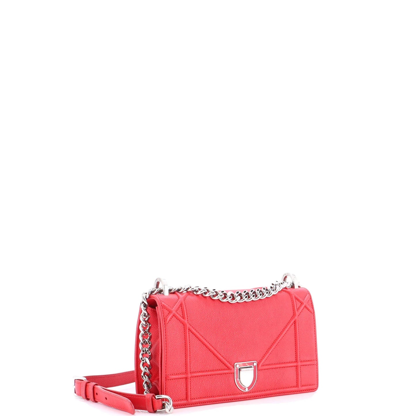 Christian Dior Diorama Flap Bag Grained Calfskin Small