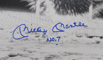 Mickey Mantle Hof Autographed 16X20 Snow Ball