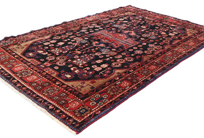 Handmade Tribal Geometric 5X8 Ft Vintage Oriental