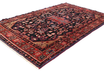 Handmade Tribal Geometric 5X8 Ft Vintage Oriental
