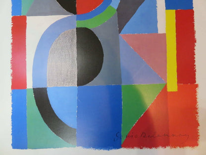 Sonia Delaunay - Viertel Exhibition Offset Art Poster 1989