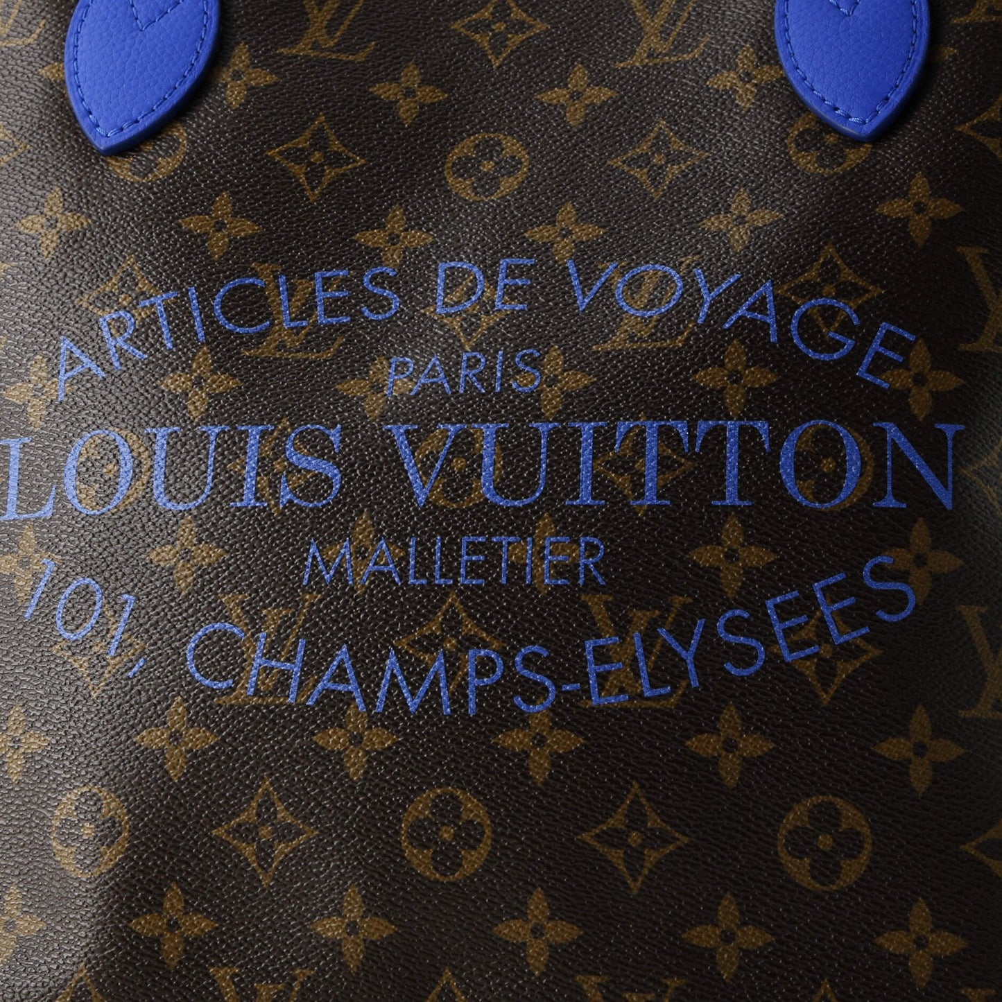 Louis Vuitton Neverfull Tote Limited Edition Ikat Monogram Canvas With Leather
