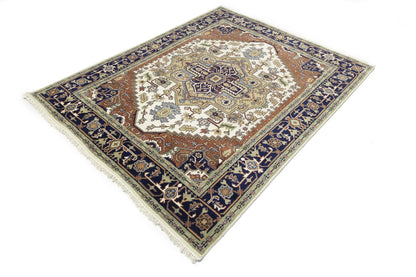 8X10 Ft Heriz Serapi Oriental Rug Traditional