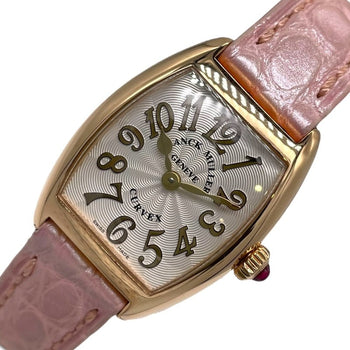 Franck Muller Tonneau Curvex 2252Bqzrel Silver K18Pg