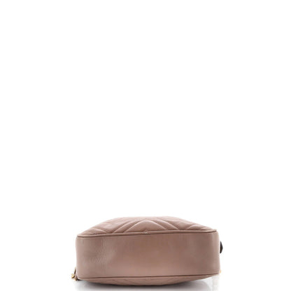 Gucci Gg Marmont Shoulder Bag Matelasse Leather Small