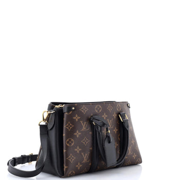 BB Louis Vuitton Soufflot Tote Monogram Canvas with Leather