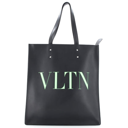Valentino Garavani Vltn Rockstud Shopping Tote Printed Leather Tall