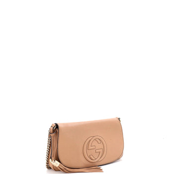Gucci Soho Chain Crossbody Bag Leather Medium