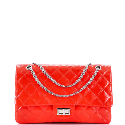 Chanel Reissue 2.55 Flap Bag Quilted Crinkled Patent 227
