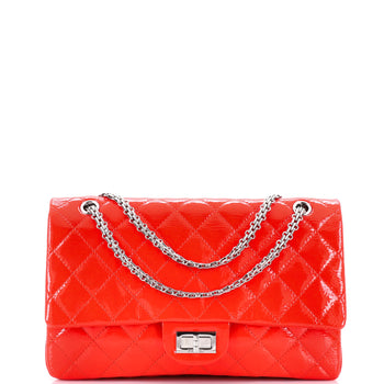 Chanel Reissue 2.55 Flap Bag Quilted Crinkled Patent 227