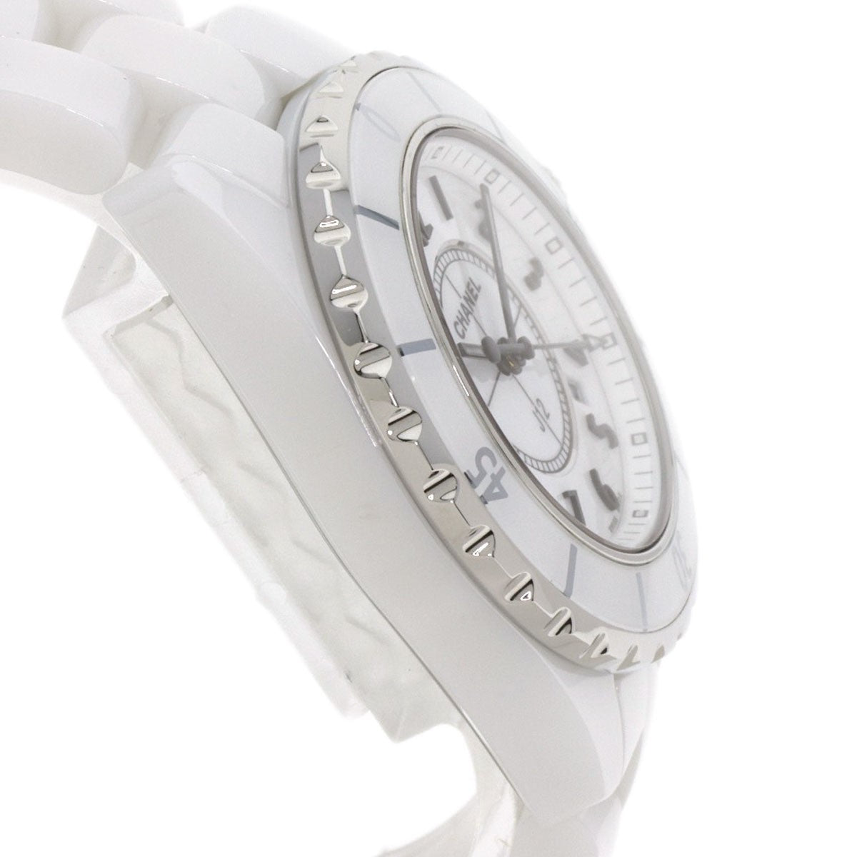 Chanel J12 1.3 "White Ceramic Watches H0968 Ceramic/Ceramic