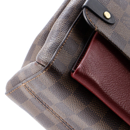 Louis Vuitton Vavin Handbag Damier With Leather Pm