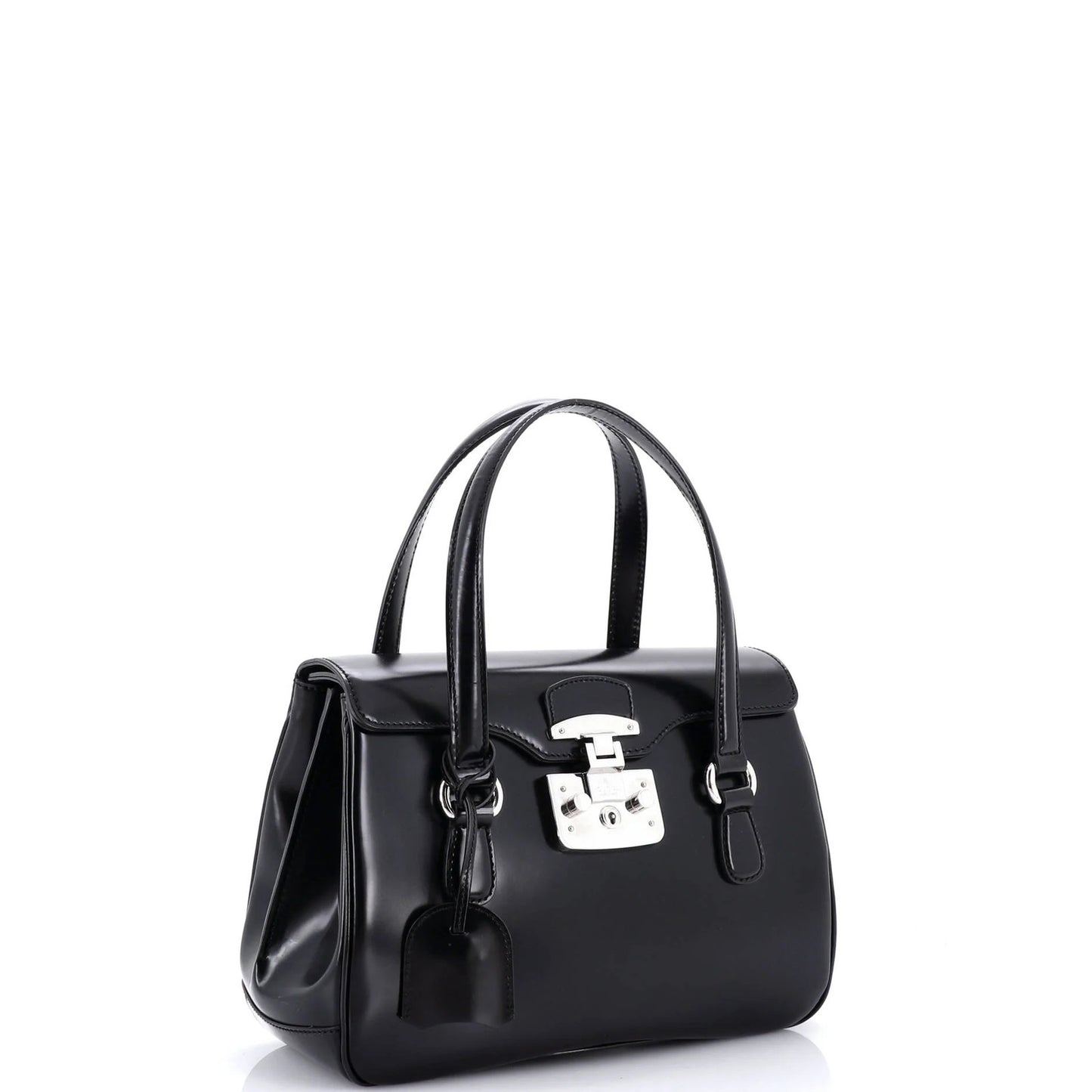 Gucci Lady Lock Satchel Leather Medium