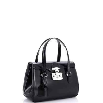 Gucci Lady Lock Satchel Leather Medium