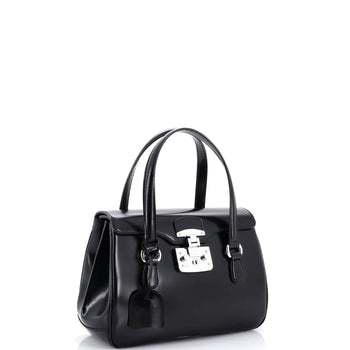 Gucci Lady Lock Satchel Leather Medium