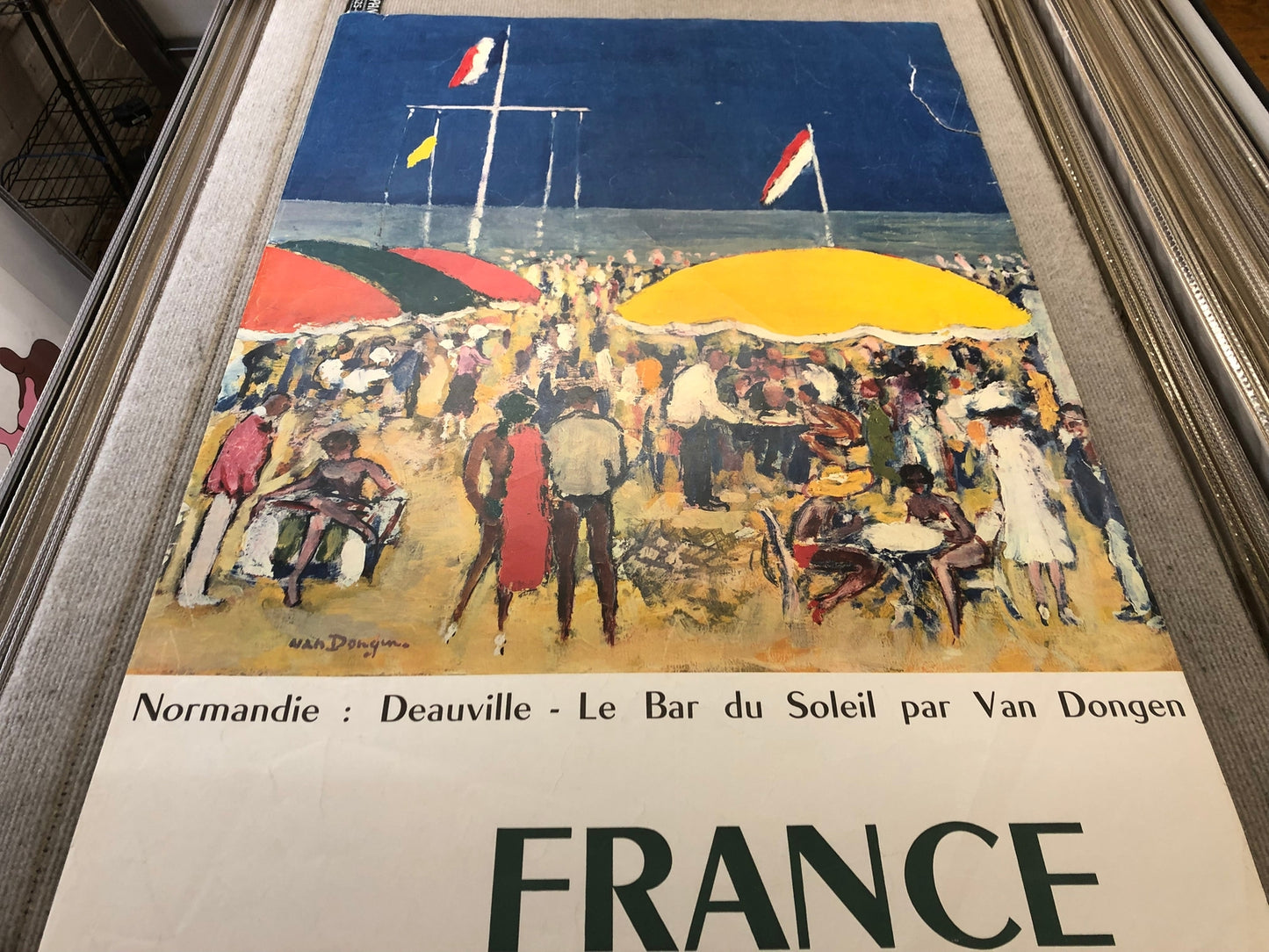 Kees Van Dongen Normandie-Deauville, Le Bar Du Soleil " Poster Im