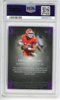 Trevor Lawrence 2021 Wild Card Matte Red Hot