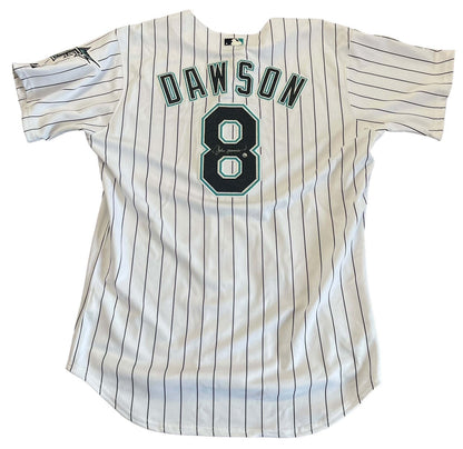 Andre Dawson Autographed Florida Marlins Game