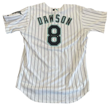 Andre Dawson Autographed Florida Marlins Game