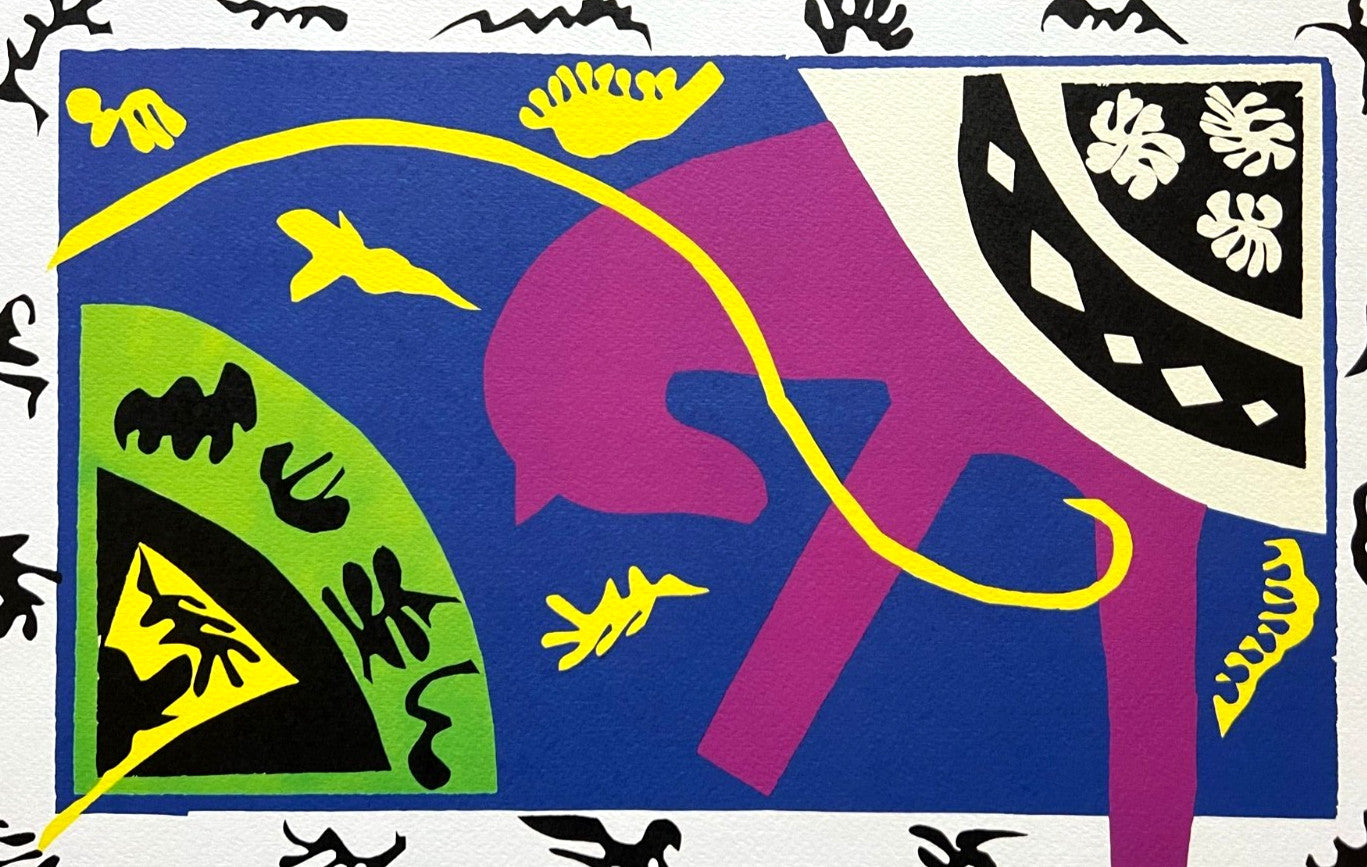 Henri Matisse Lithograph Coa Signed Op Numbered In Pencil In 180 Ex