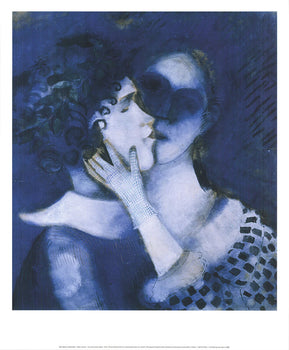 Marc Chagall Blue Lovers 