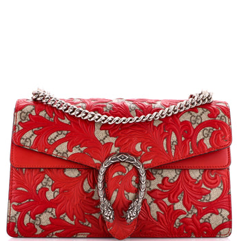Gucci Dionysus Bag Arabesque Gg Coated Canvas Small