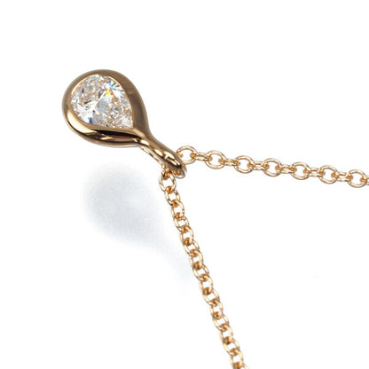 Tiffany&Co. Necklace Diamonds By The Yard Pear-Shaped Diamond 18K Rg
