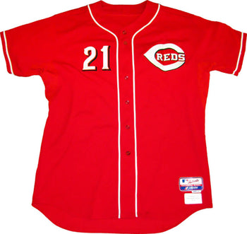 Todd Frazier 2013 Game Used Autographed Game Used 2013 Cincinnati Reds Jersey