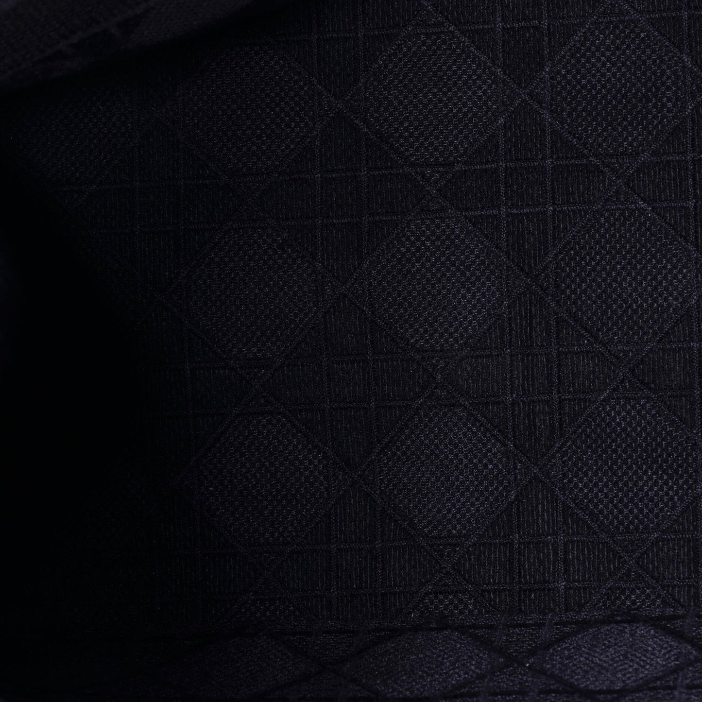 Christian Dior Book Tote Cannage Embroidered Velvet Medium