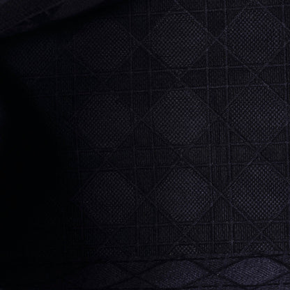 Christian Dior Book Tote Cannage Embroidered Velvet Medium