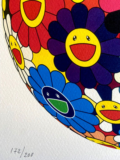 Takashi Murakami Lithograph Mori Museum Coa Numbered In Pencil 200Es