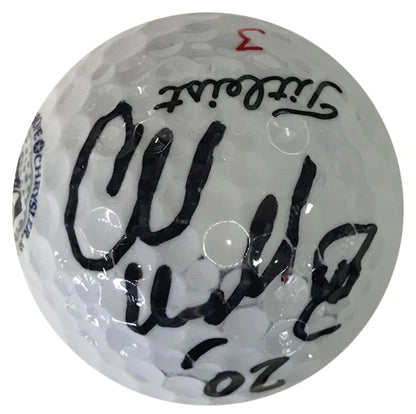 Charles Howell Iii Autographed Titleist 3 Golf Ball