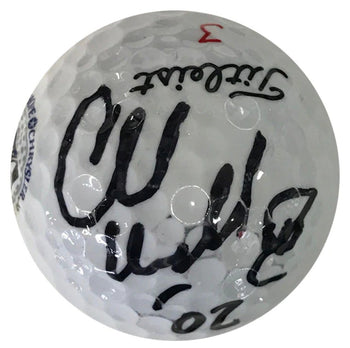 Charles Howell Iii Autographed Titleist 3 Golf Ball