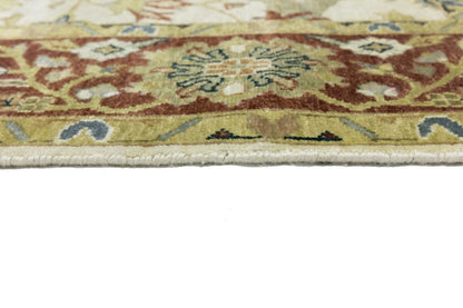 Hand-Knotted Vintage Style Floral Peshawar Osh