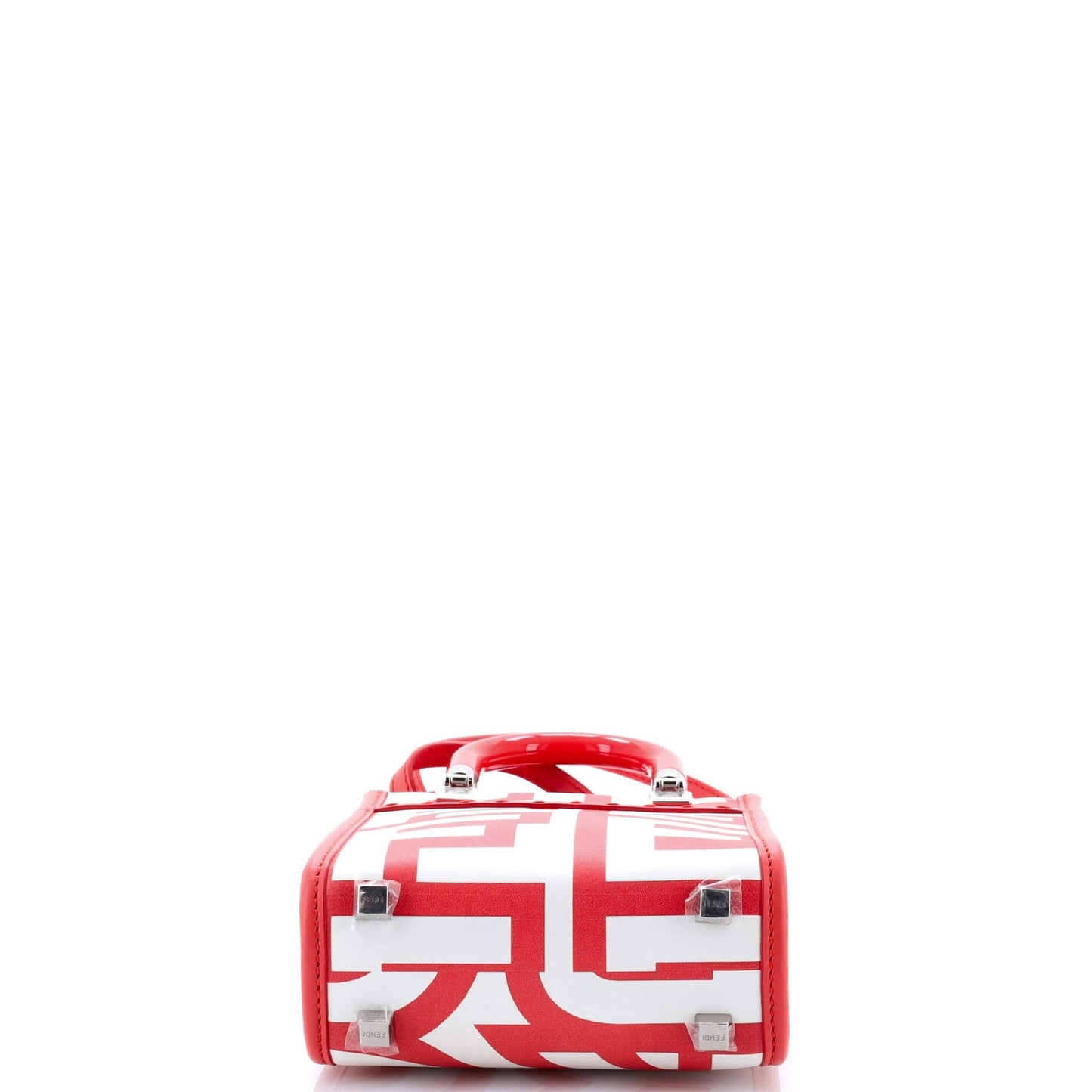 Fendi X Marc Jacobs Sunshine Shopper Tote Printed Leather Mini