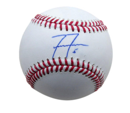 Freddie Freeman Signed/Auto Oml Baseball Los Angeles Dodgers Psa/Dna 197521