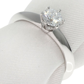 Tiffany&Co.   Ring Solitaire Diamond Platinum