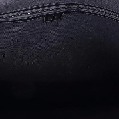 Large Gucci Horsebit 1955 Web Duffle Bag Leather