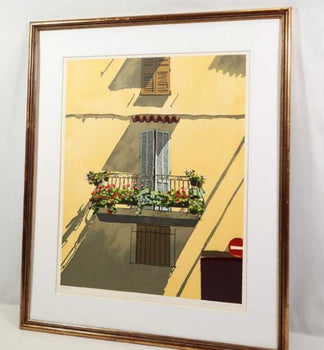 Ilana Richardson (Uk) Original Silkscreen Sans Interdit Signed Ed225 Israel 1984