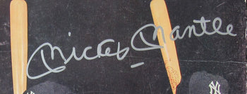 Mickey Mantle Hof Yankees Signed June 25, 1956