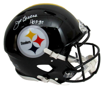 Joe Greene Hof Steelers Signed/Inscr Full Size