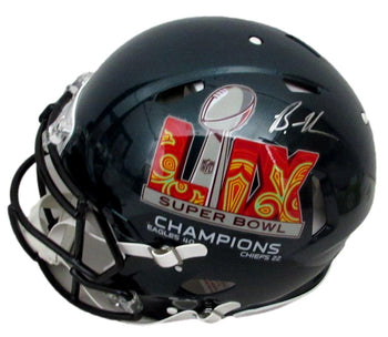 Brandon Graham Signed Full Size Authentic Sb Lix Champs Helmet Eagles Bas 195557