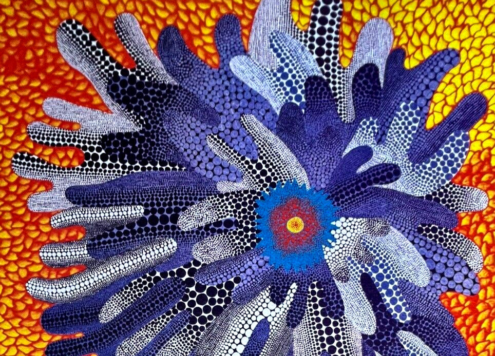 Yayoi Kusama Lithograph Coa (Mori Art Museum) Numbered Limited