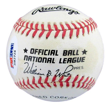 Willie Mays Hof Autographed Onl Baseball San