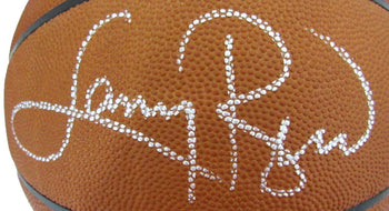 Larry Bird Hof Signed Wilson Nba Leather Game