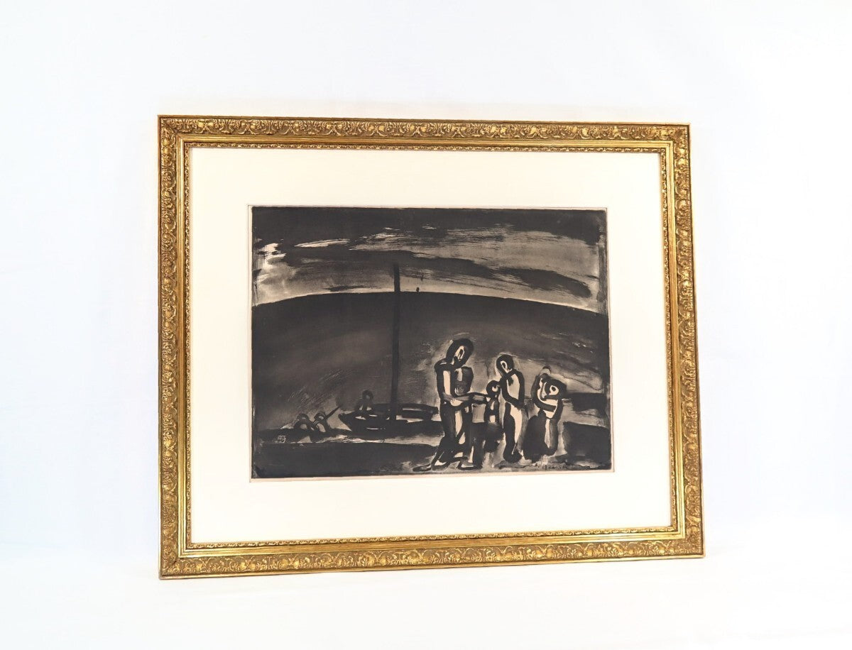 Georges Rouault 1922 Original Etching & Aquatint, Miserere #9, Ltd 425 Route